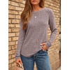 image:imageAUTOMET Womens Long Sleeve Tops Fall Fashion Casual TunicKhaki
