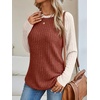 image:imageAUTOMET Womens Long Sleeve Tops Fall Fashion Casual TunicMaple 03