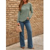 image:imageAUTOMET Womens Long Sleeve Tops Fall Fashion Casual TunicMint
