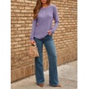 image:imageAUTOMET Womens Long Sleeve Tops Fall Fashion Casual TunicPurple