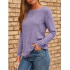 image:imageAUTOMET Womens Long Sleeve Tops Fall Fashion Casual TunicPurple
