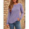 image:imageAUTOMET Womens Long Sleeve Tops Fall Fashion Casual TunicPurple