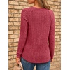image:imageAUTOMET Womens Long Sleeve Tops Fall Fashion Casual TunicRed