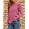 image:imageAUTOMET Womens Long Sleeve Tops Fall Fashion Casual TunicRose