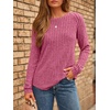 image:imageAUTOMET Womens Long Sleeve Tops Fall Fashion Casual TunicRose