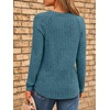 image:imageAUTOMET Womens Long Sleeve Tops Fall Fashion Casual TunicTeal