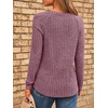 image:imageAUTOMET Womens Long Sleeve Tops Fall Fashion Casual TunicWine