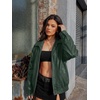 image:imageAUTOMET Womens Oversized Faux Leather Jacket for Fall and WinterChristmasgreen