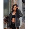 image:imageAUTOMET Womens Oversized Faux Leather Jacket for Fall and WinterDarkgrey