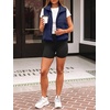 image:imageAUTOMET Womens Puffer Vest Cropped Lightweight Fall Winter OuterwearNavy