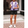 image:imageAUTOMET Womens Puffer Vest Cropped Lightweight Fall Winter OuterwearPurple