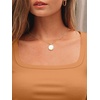 image:imageAUTOMET Womens Square Neck Ribbed Long Sleeve Slim Fit Tops FallOrange
