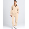 image:imageAUTOMET Womens Sweatsuits 2 Piece Outfits Lounge SetsApricot