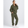 image:imageAUTOMET Womens Sweatsuits 2 Piece Outfits Lounge SetsArmygreen