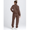 image:imageAUTOMET Womens Sweatsuits 2 Piece Outfits Lounge SetsChocolatebrown