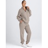 image:imageAUTOMET Womens Sweatsuits 2 Piece Outfits Lounge SetsCoffeegrey