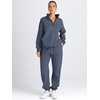 image:imageAUTOMET Womens Sweatsuits 2 Piece Outfits Lounge SetsGreyblue
