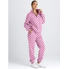 image:imageAUTOMET Womens Sweatsuits 2 Piece Outfits Lounge SetsPink Polka Dot