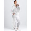 image:imageAUTOMET Womens Sweatsuits 2 Piece Outfits Lounge SetsWhite Polka Dot