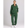 image:imageAUTOMET Womens Sweatsuits 2 Piece Outfits Lounge SetsXmasgreen