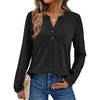 image:imageAUTOMET Womens Long Sleeve Shirts 2026 Fall Outfits Dressy Casual TopsBlack