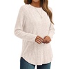image:imageAUTOMET Womens Long Sleeve Tops Fall Fashion Casual TunicApricot
