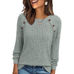 image:imageAUTOMET Womens Long Sleeve Shirts Fall Sweaters Business Casual Tops BlouseLight Green