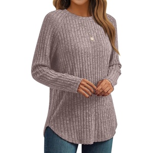 image:imageAUTOMET Womens Long Sleeve Tops Fall Fashion Casual TunicKhaki