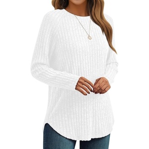 image:imageAUTOMET Womens Long Sleeve Tops Fall Fashion Casual TunicWhite